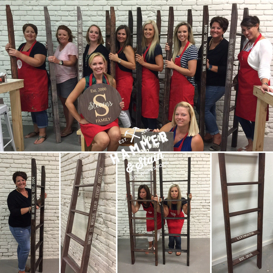 Decorative Ladder Workshop
