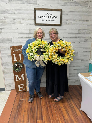 04/08/2026 Wednesday 5:30pm Tulip Wreath