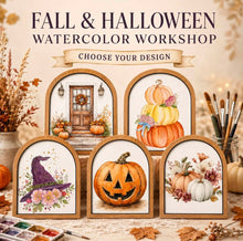 09/28/2026 Monday 5:30pm Fall/Halloween Watercolor