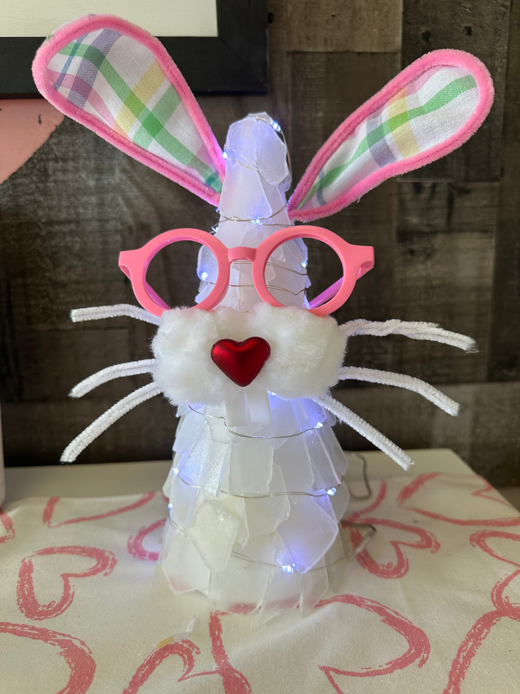 Saturday 03/21/26 10am Tumbled Glass Bunny NEW