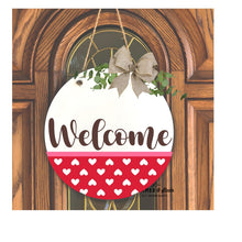 01/18/25 - 10am -  16" Valentine's Doorhangers